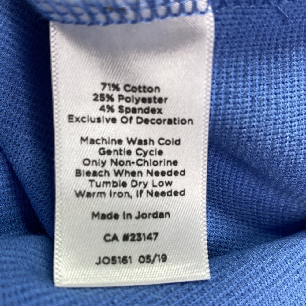 Classic Women’s Blue Scoop Neck Top - Picture 6 of 11